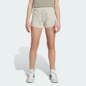 Spodnie i spodenki dla dziewczynek - adidas Girls 3-Stripes Animal French Terry Shorts Kids - Adidas - miniaturka - grafika 1