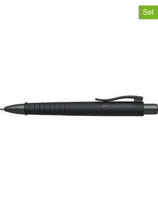 Faber-Castell Długopisy (2 szt.) "Poly Ball Urban" w kolorze czarnym - Przybory szkolne - miniaturka - grafika 1