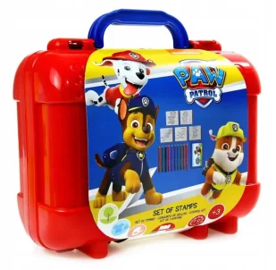 Psi Patrol - pieczątki travel set - Multiprint - Zabawki kreatywne - miniaturka - grafika 1