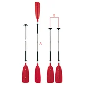 Pływanie - Wiosło 2w1 do kajaka kanadyjki DPR 107 Scoprega 150/220 cm kanu - miniaturka - grafika 1