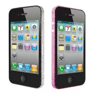 Etui i futerały do telefonów - Ozaki iCoat BlingBling bumper sticker for her iPhone 4S pink&silver IC856B IC856B - miniaturka - grafika 1