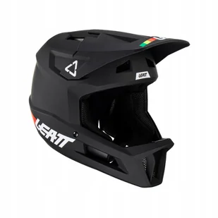 Leatt Kask Rowerowy Mtb Gravity 1.0 Black Czarny M - Kaski rowerowe - miniaturka - grafika 1