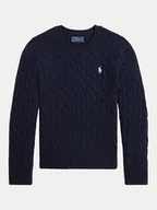 Swetry dla chłopców - Polo Ralph Lauren Sweter 313877375008 Granatowy Regular Fit - miniaturka - grafika 1