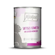 Mokra karma dla kotów - MjAMjAM mokra karma dla kota dorosłego 6x400 g Wieprzowina i marchewka - miniaturka - grafika 1
