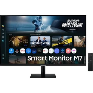 SAMSUNG Smart LS32FM700UUXDU 32" 4K - Monitory - miniaturka - grafika 1