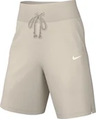 Spodenki damskie - Nike DQ5717-104 W NSW PHNX FLC HR Shrt Baller szorty damskie LT Orewood BRN/Sail Rozmiar XL-T - miniaturka - grafika 1