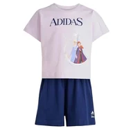 Bluzki dla niemowląt - adidas meisjes ADIDAS DISNEY FROZEN T-SHIRT SET, ice lavender/dark blue, 18-24 Months - miniaturka - grafika 1