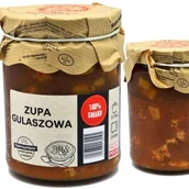 Zupy w płynie - Mielczarek Zupa Gulaszowa W Słoiku Mięso aż 70%! gotowe danie 490g 0,49KG - miniaturka - grafika 1