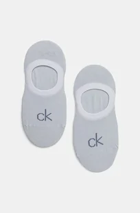 Calvin Klein skarpetki 2-pack damskie kolor niebieski 701228801 - Skarpetki damskie - miniaturka - grafika 1