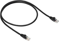 Pozostałe akcesoria sieciowe - Kabel Ethernet RJ45 LAN Cat 6 1Gbit/s 250MHz 1.5m Czarny - miniaturka - grafika 1