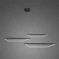 Lampy sufitowe - Lampa wisząca Ledowe Kwadraty No. 3 CO3 in 4k czarna Altavola Design - miniaturka - grafika 1
