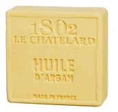 Mydła - Le Chatelard, kwadratowe mydło marsylskie Olej arganowy, 100 g - miniaturka - grafika 1