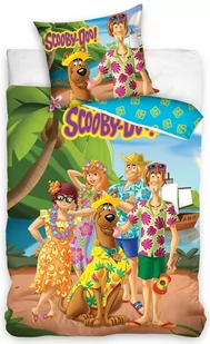 Scooby-Doo Komplet pościeli bawełnianej 1Y41RQ 1Y41RQ SAM  160x200 - Pościel dla dzieci - miniaturka - grafika 1