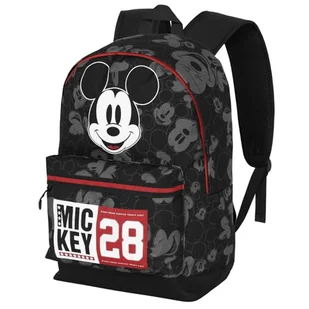 Disney Plecak Mickey Mouse Year Fan HS 2.2, czarny, 31 x 44 cm, pojemność 24 l, Czarna Myszka Miki, Jeden rozmiar, Plecak FAN HS 2.2 - Plecaki - miniaturka - grafika 1