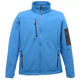 Regatta męska kurtka Arcola Softshell, wielokolorowa (francuski niebieski/szary), XXL (rozmiar producenta: XXL) - Kurtki męskie - miniaturka - grafika 1
