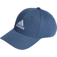 Czapki damskie - Czapka z daszkiem adidas Cotton Twill Baseball (kolor Niebieski, rozmiar Dorośli M/L) - miniaturka - grafika 1