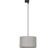 Lampy sufitowe - Żyrandol na łańcuchu do systemu szynowego TRACER 1xE27/15W/230V śr. 38 cm czarny/szary - miniaturka - grafika 1