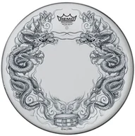 Akcesoria do perkusji - Remo Naciągi Tattoo Skyn Powerstroke 3 Bassdrum 22 Tattoo Dragon Skyn biały PA-1322-TT-T06 - miniaturka - grafika 1
