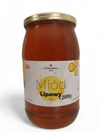 Miód - Miód lipowy nektarowy 1200g / Pasieka Bronowice - miniaturka - grafika 1
