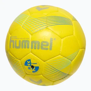 Piłka do piłki ręcznej Hummel Strom Pro HB yellow/blue/marine rozmiar 3 - Piłka ręczna - miniaturka - grafika 1