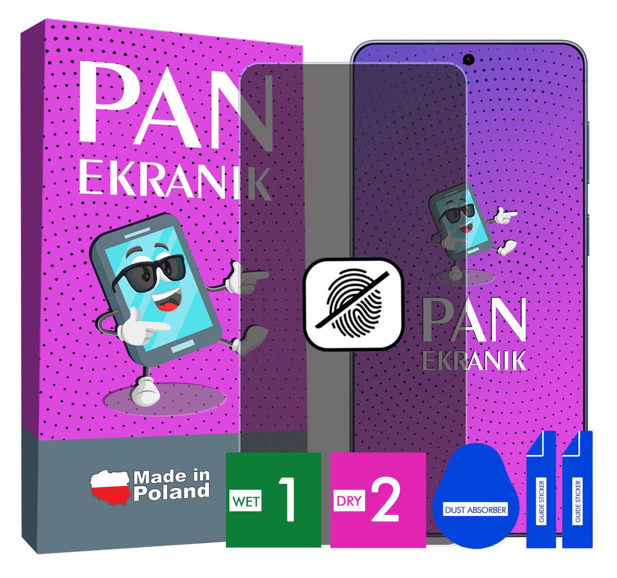 FOLIA 5D PRYWATYZUJĄCA MATOWA DO SAMSUNG GALAXY S26 PLUS CAŁY EKRAN