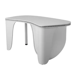 VIVO Stolik do manicure z kryształami Pochłaniacz Pyłu: Bez Pochłaniacza - Meble kosmetyczne - miniaturka - grafika 7