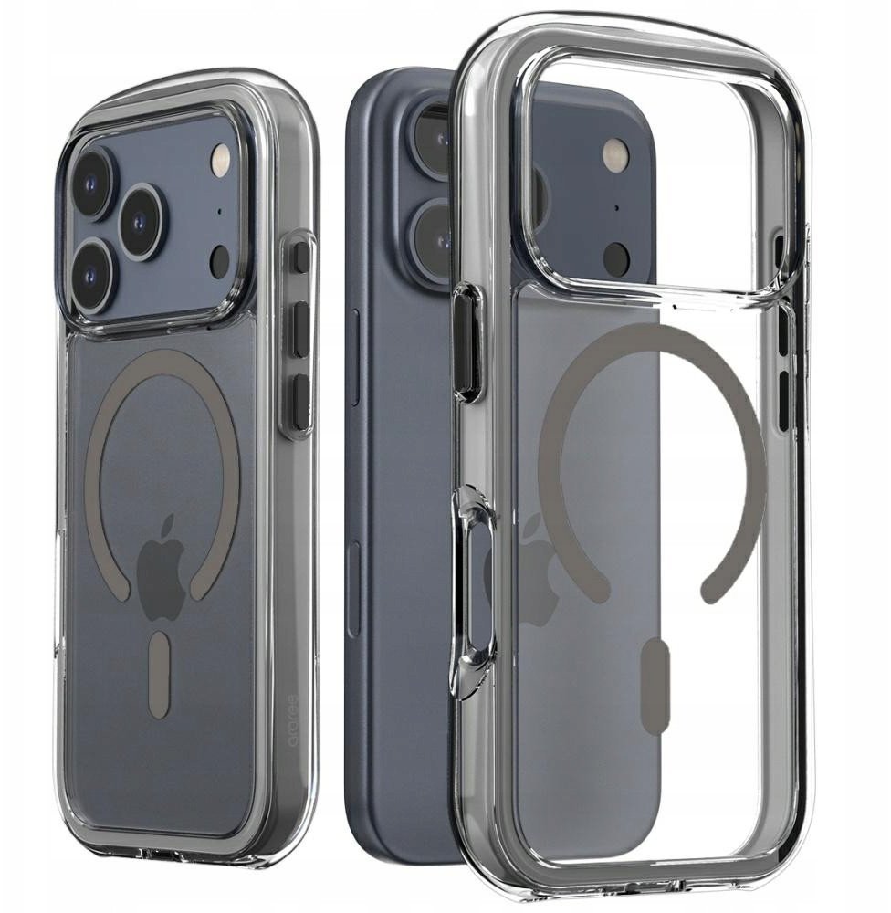 Araree Duple M Air MagSafe Case for iPhone 17 Pro Gray