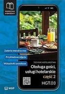 Podręczniki dla szkół zawodowych - Obsługa gości. Usługi hotel. Kwal. Hgt.03. cz.2 - podręcznik - miniaturka - grafika 1
