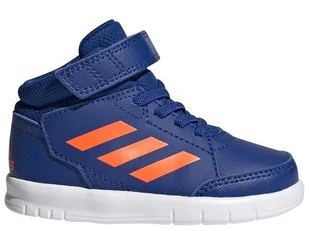 Buty dziecięce adidas G27127 ALTASPORT MID I Niebieskie - Buty dla dziewczynek - miniaturka - grafika 1
