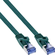 Patchcordy - InLine Flat Patch kabel, U/FTP, Cat.6A, zielony, 2m - miniaturka - grafika 1