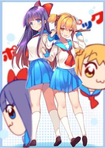 Plakat Anime Pop Team Epic PTE_006 A1+ (custom)