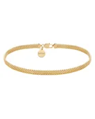 Naszyjniki - Złoty gruby choker tuba - miniaturka - grafika 1