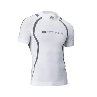 T-shirt OMP KS biały - XS/S - Odzież do sportów motorowych - miniaturka - grafika 1