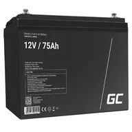 Akumulatory ogólnego zastosowania - AGM Green Cell Akumulator VRLA Green Cell 12V 75Ah AGM25 - miniaturka - grafika 1
