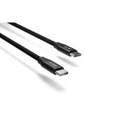 Kable USB - Kabel USB Typ-C - USB Typ-C XLINE 100W 1m Czarny - miniaturka - grafika 1