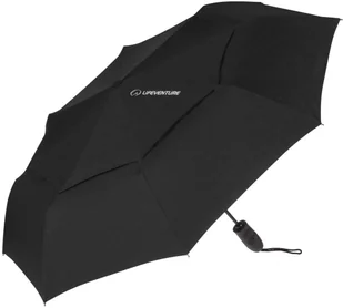 Lifeventure Parasol turystyczny Trek Umbrella M Lifeventue Black - Parasole - miniaturka - grafika 1