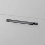 Zawiasy, okucia i inne akcesoria - Uchwyt meblowy Pull Bar Plate Linear Medium 225 Gun metal - miniaturka - grafika 1