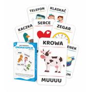 Edukacja przedszkolna - LearnHow Karty obrazkowe - Onomatopeje 45 kart - miniaturka - grafika 1