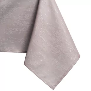 Obrus Vesta Pudrowy róż Tłoczony Nowoczesny 120x160 owal AmeliaHome - TCLOTH/AH/VESTA/HMD/POWDERPINK/O120X160 - Obrusy i serwetki - miniaturka - grafika 1
