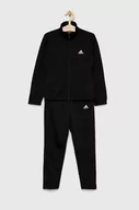Dresy i komplety dla dziewczynek - Adidas dres dziecięcy G BL kolor czarny - adidas - miniaturka - grafika 1