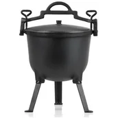 Kociołki - Kociołek na ognisko GOCKOWIAK Kesel 10L Czarny - miniaturka - grafika 1