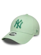 Czapki damskie - New Era Czapka z daszkiem New York Yankees Metallic 9FORTY 60667382 Zielony - miniaturka - grafika 1