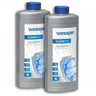 Akcesoria i części do ekspresów do kawy - 2X Wessper Cleanmax  Odkamieniacz Do Ekspresu / Czajnika / Żelazka 1L - miniaturka - grafika 1