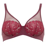Biustonosze - Maison Lejaby Fleur Ikat Biustonosz, Bordowy, 90E Kobiety, Bordowy, 75E - miniaturka - grafika 1
