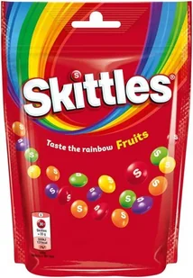 Skittles Fruits cukierki owocowe 136g - Cukierki - miniaturka - grafika 1