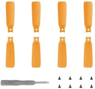 Akcesoria do drona - ŚMIGŁA DO DRONA DJI FLIP ZESTAW KOMPLET NA DRONA 8 SZTUK 4XCW + 4XCCW ORANGE - KOD 4022F - miniaturka - grafika 1
