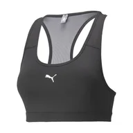 Bielizna sportowa damska - Biustonosz treningowy PUMA Mid Impact 4Keeps Graphic PM - miniaturka - grafika 1