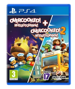 Overcooked + Overcooked 2 GRA PS4 - Gry PlayStation 4 - miniaturka - grafika 1