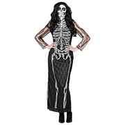 Sukienki - Widmann Widmann 10680 - kostium szkielet, sukienka z koronki, impreza tematyczna, Halloween 10680 - miniaturka - grafika 1