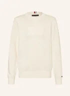 Bluzy dla chłopców - Tommy Hilfiger Sweter beige - TOMMY HILFIGER - miniaturka - grafika 1